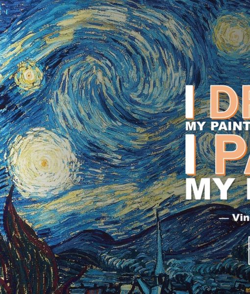 Art, Vincent van Gogh, Powerpoint, Slide