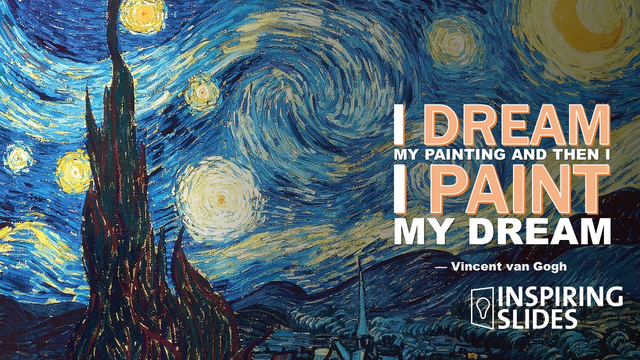 Vincent van Gogh - Slide | InspiringSlides.com